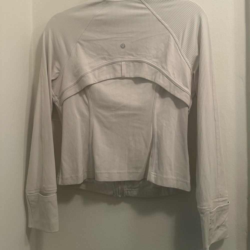 Lululemon Cropped Ribbed Define Jacket Bone Size … - image 3
